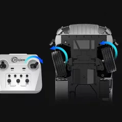 ZDALNIE STEROWANA CIĘŻARÓWKA WYWROTKA MERCEDES BENZ ACROCS 1:20 DOUBLE EAGLE, 6+