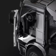 ZDALNIE STEROWANA CIĘŻARÓWKA WYWROTKA MERCEDES BENZ ACROCS 1:20 DOUBLE EAGLE, 6+