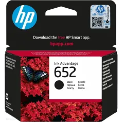 TUSZ DO DRUKARKI CZARNY HP 652 6ML