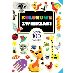 KOLOROWE ZWIERZAKI PONAD 100 NAKLEJEK - Wilga