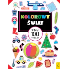 KOLOROWY ŚWIAT PONAD 100 NAKLEJEK 