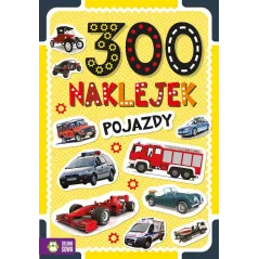 300 NAKLEJEK POJAZDY - Zielona Sowa