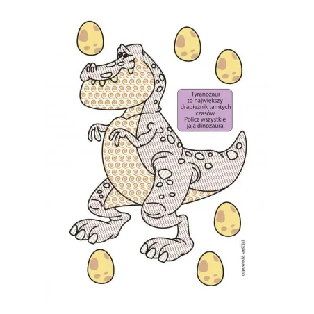 DINOZAURY MALOWANKI WODNE KOLORKI 4+ Krzysztof Kopeć - NIKO