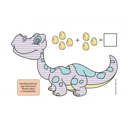 Dinozaury Malowanki Wodne Kolorki 4+ Krzysztof Kopeć