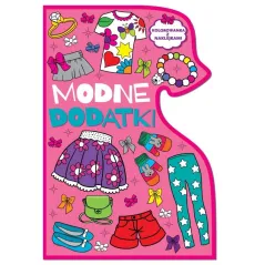 MODNE DODATKI KOLOROWANKA Z NAKLEJKAMI - Wilga