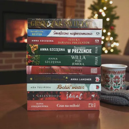 10 ŚWIĄTECZNYCH KSIĄŻEK W CENIE 1 PAKA KSIĄŻKOMANIAKA XXL