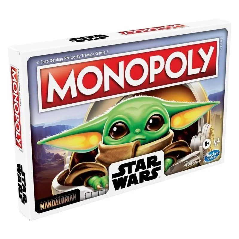 MONOPOLY MANDALORIAN STAR WARS GRA STRATEGICZNA DISNEY 8+ - Hasbro