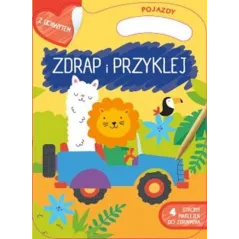 POJAZDY. ZDRAP I PRZYKLEJ - Yoyo Books