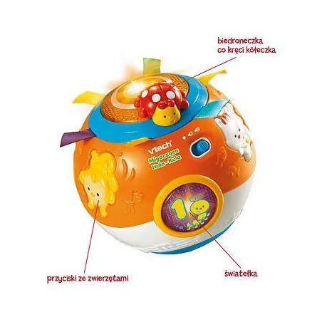 Migocząca Hula Kula Spacerująca Piłka Dla Brzdąca Vtech 6M+