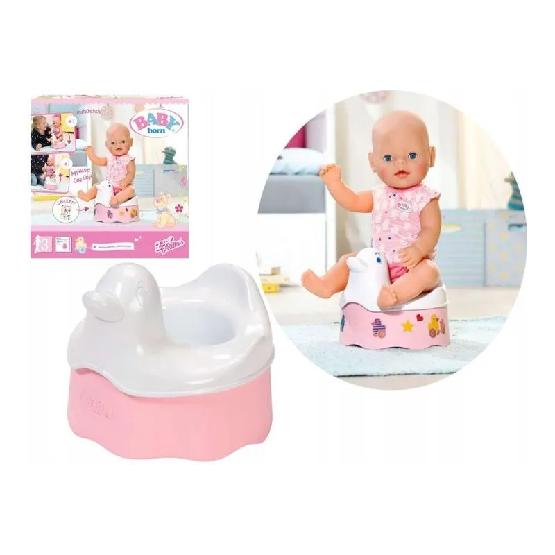 BABY BORN INTERAKTYWNY NOCNIK DLA LALEK Z DŹWIĘKIEM I KACZUSZKĄ 3+