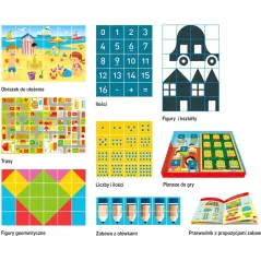 Matematyka W Kostce Uczę Się Bawiąc Gra Edukacyjna 5+