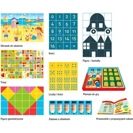 Matematyka W Kostce Uczę Się Bawiąc Gra Edukacyjna 5+