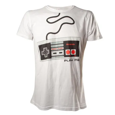 ORYGINALNA KOSZULKA T-SHIRT NINTENDO NES CONTROLLER ROZMIAR S - Bioworld