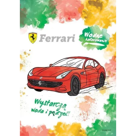 Ferrari. Wodne Kolorowanie 3+