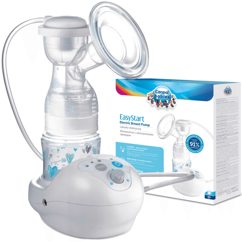 LAKTATOR ELEKTRYCZNY EASYSTART CANPOL BABIES 12/201 - Canpol LAKTATOR ELEKTRYCZNY EASYSTART CANPOL BABIES 12/201 - Canpol