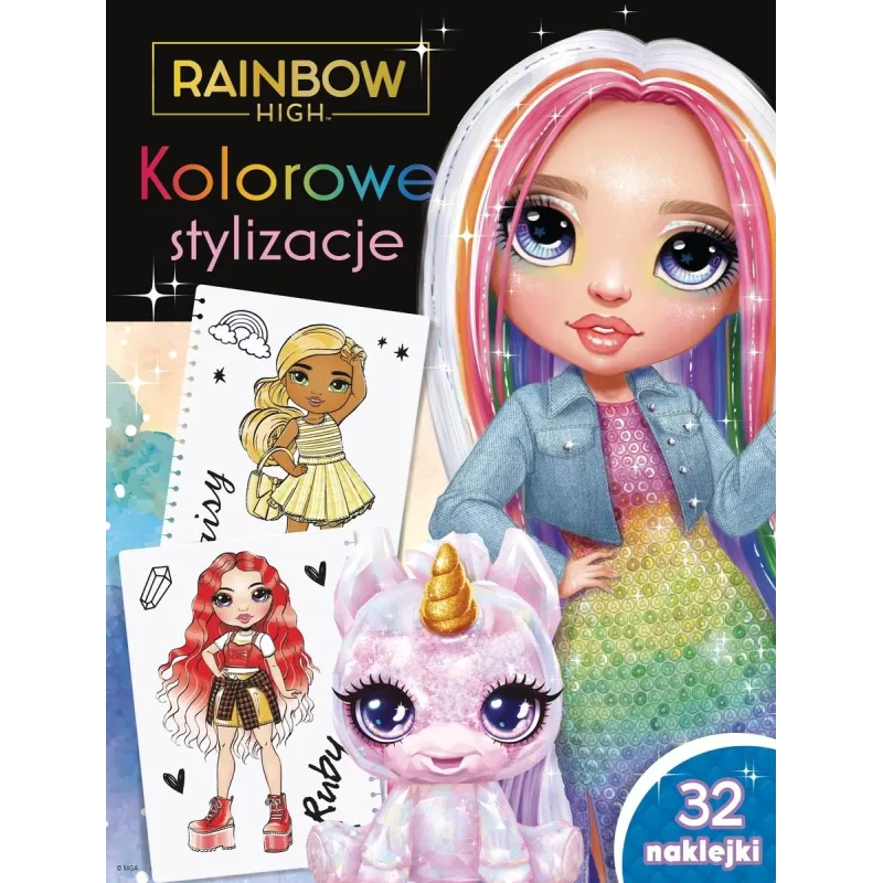 RAINBOW HIGH. KOLOROWE STYLIZACJE RAINBOW HIGH. KOLOROWE STYLIZACJE