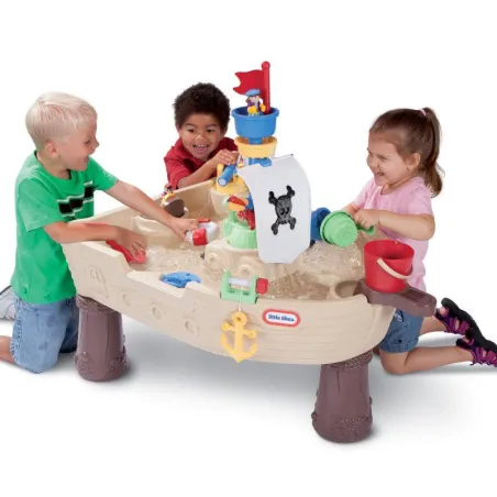 STATEK PIRACKI STÓŁ WODNY LITTLE TIKES 2+