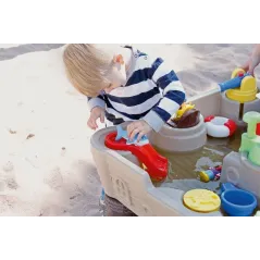 STATEK PIRACKI STÓŁ WODNY  LITTLE TIKES 2+