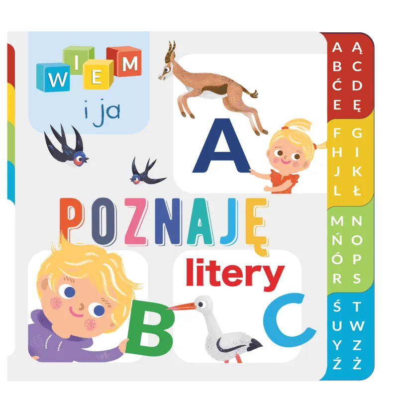 POZNAJĘ… LITERY WIEM I JA - Media Service Zawada POZNAJĘ… LITERY WIEM I JA - Media Service Zawada