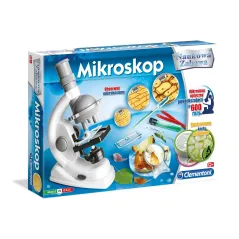 MIKROSKOP NAUKOWA ZABAWA ZESTAW KREATYWNY 9+