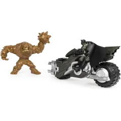 Zestaw Figurek Batman 10 Cm + Batcycle I Clayface 4+