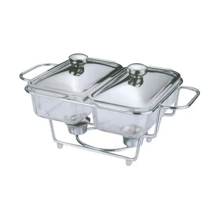 NACZYNIE ŻAROODPORNE 2X1,3L Z PODGRZEWACZEM AMBITION