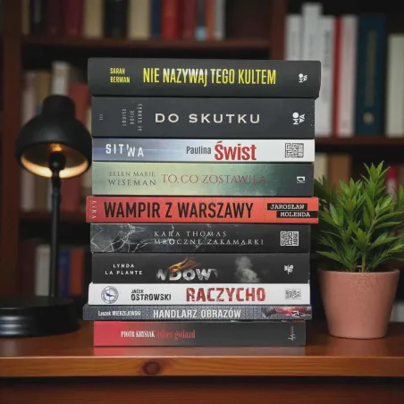 10 Książek W Cenie 1 – Kryminał • Sensacja • Thriller • Groza Paka – Książkomaniaka