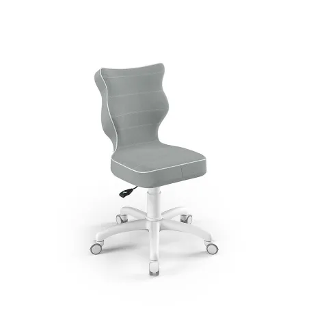 Krzesło Obrotowe Do Biurka Dla Dziecka Entelo Petit Szare 133–159 Cm