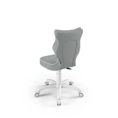 Krzesło Obrotowe Do Biurka Dla Dziecka Entelo Petit Szare 133–159 Cm