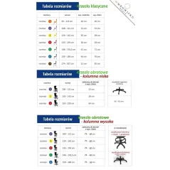 KRZESŁO OBROTOWE DO BIURKA DLA DZIECKA ENTELO PETIT SZARE 133–159 CM