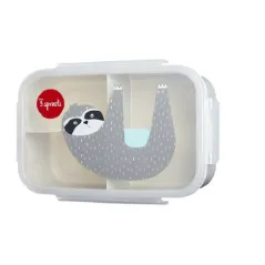 Lunchbox Dla Dzieci 3 Sprouts Bento Leniwiec Grey