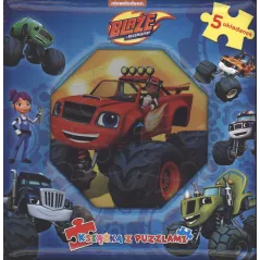 BLAZE I MEGAMASZYNY KSIĄŻKA Z PUZZLAMI - Media Service Zawada