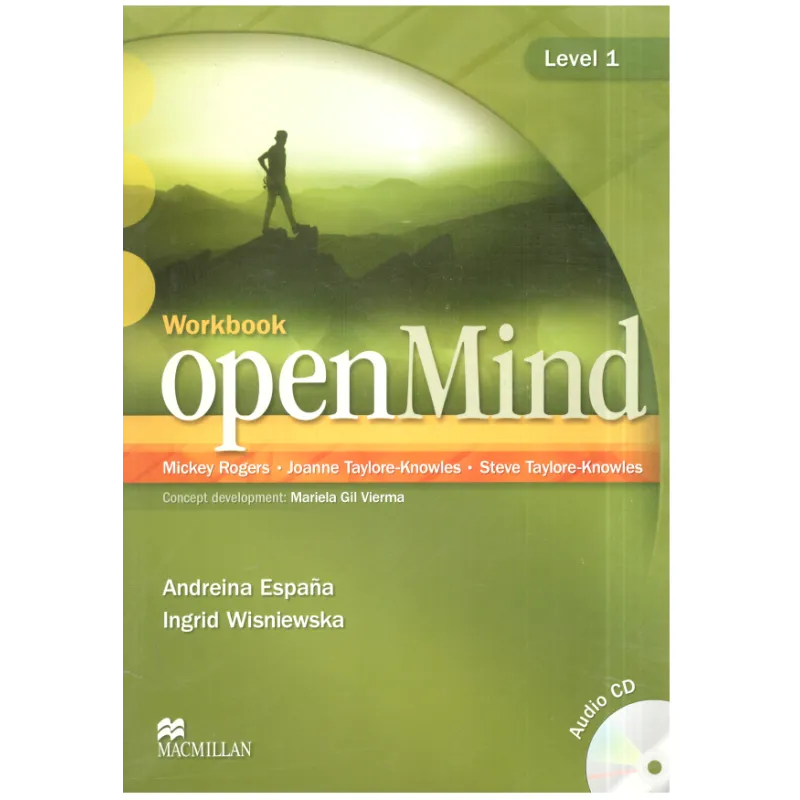 OPENMIND 1 ĆWICZENIA + CD Mickey Rogers, Joanne Taylore-Knowles, Steve Taylore-Knowles - Macmillan