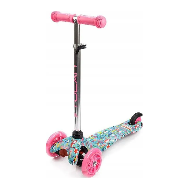 HULAJNOGA TRÓJKOŁOWA LED DLA DZIECI METEOR TUCAN BIRDS HULAJNOGA TRÓJKOŁOWA LED DLA DZIECI METEOR TUCAN BIRDS