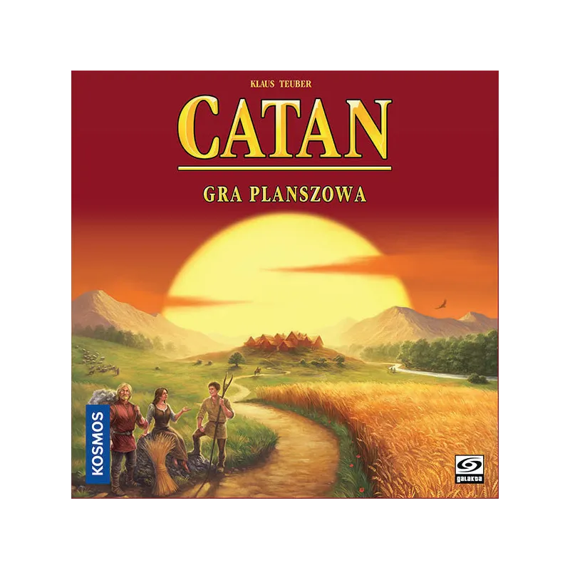 CATAN (OSADNICY Z CATANU) GRA PLANSZOWA CATAN (OSADNICY Z CATANU) GRA PLANSZOWA
