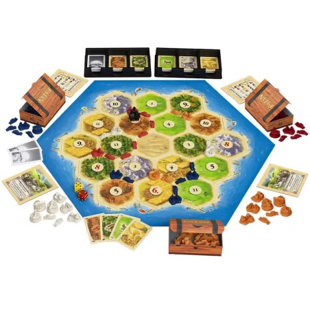 Catan Osadnicy Z Catanu Gra Planszowa 10+ Ii Gatunek