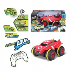 ZDALNIE STEROWANY POJAZD CYKLONE AQUA TREAD 2.4G – JEŹDZI PO LĄDZIE I WODZIE 5+