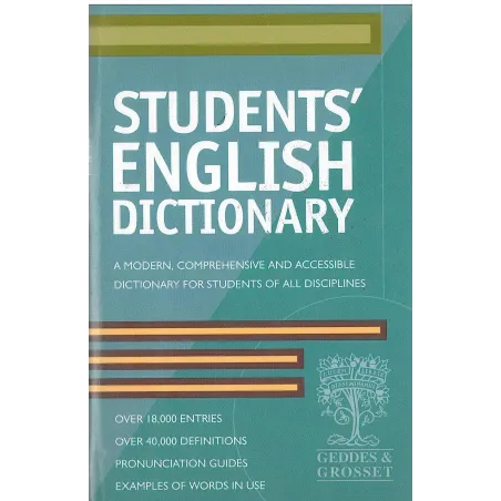STUDENTS ENGLISH DICTIONARY - Geddes&Grosset