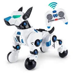 DUŻY INTERAKTYWNY PIESEK DOGO RASTAR ROBOT LED FUNKCJE CHODZI TAŃCZY 8+