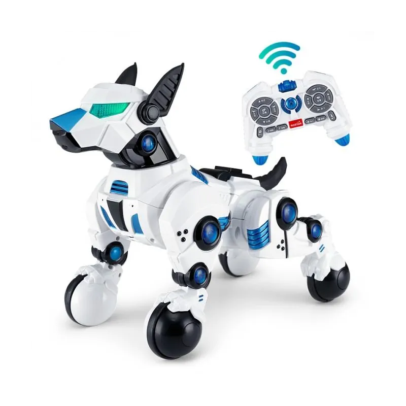 DUŻY INTERAKTYWNY PIESEK DOGO RASTAR ROBOT LED FUNKCJE CHODZI TAŃCZY 8+