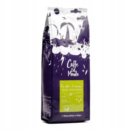 Kawa Ziarnista 100% Arabica Rio De Janeiro 1Kg Caffedelmondo Kawa Ziarnista 100% Arabica Rio De Janeiro 1Kg Caffedelmondo