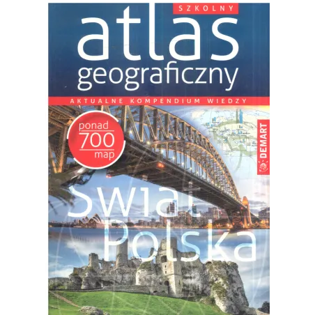 SZKOLNY ATLAS GEOGRAFICZNY - Demart