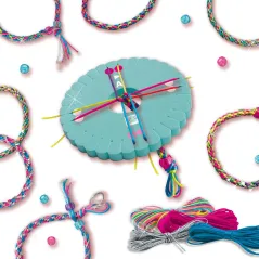 ZAPLATANE BRANSOLETKI PRZYJAŹNI ZESTAW KREATYWNY 5+