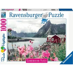 PUZZLE SKANDYNAWSKI DOMEK 1000 ELEMENTÓW RAVENSBURGER 11+