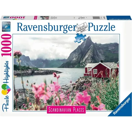 Puzzle Skandynawski Domek 1000 Elementów Ravensburger 11+