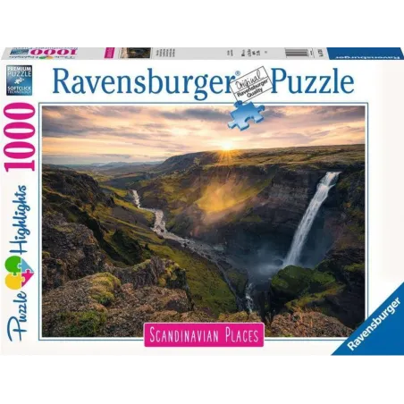 SKANDYNAWSKI KRAJOBRAZ PUZZLE 1000 ELEMENTÓW RAVENSBURGER 10+
