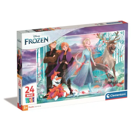 PUZZLE MAXI SUPERCOLOR FROZEN 24 ELEMENTÓW CLEMENTONI 3+