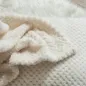 Koc Narzuta Z Mikrofibry Monte 200X220Cm Biały Miękki I Ciepły