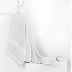 RĘCZNIK BAWEŁNIANY BIAŁY 70 X 140 CM DECOKING