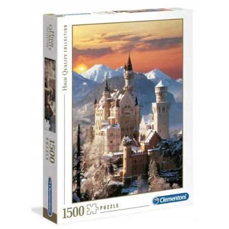 Puzzle Zamek Neuschwanstein 1500 Elementów Clementoni 14+